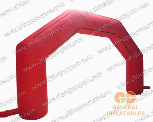 Red inflatable arch for sale