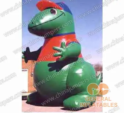Green inflatable dinosaur for sale