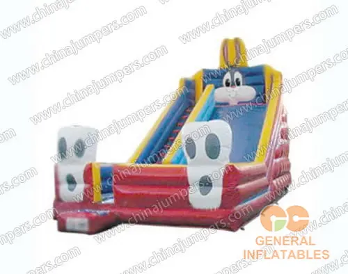 Inflatable Blue Bunny Slides Sale