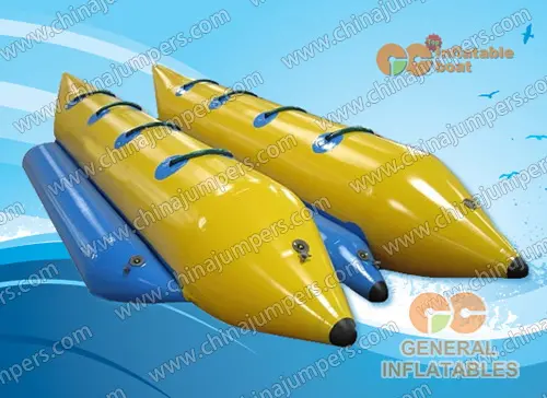 Double pontoon banana boats for sale