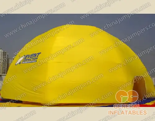 Yellow Inflatable Dome Advertising Tent for Sale