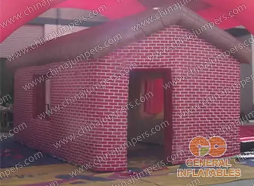 Inflatable Red House Tent for Sale