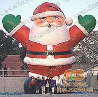Big inflatable santa claus