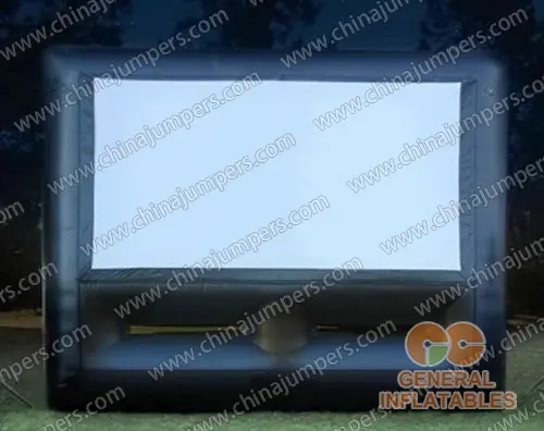  Inflatable moving screen