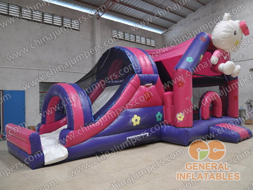 Inflatable Hello Kitty Combo