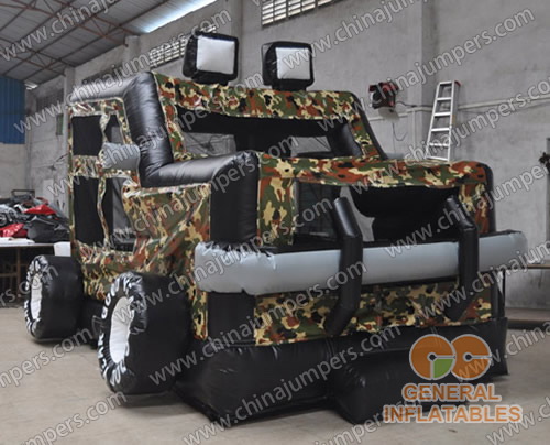  Inflatable military truck