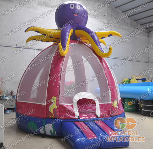 Octopus inflatable bouncers for sale