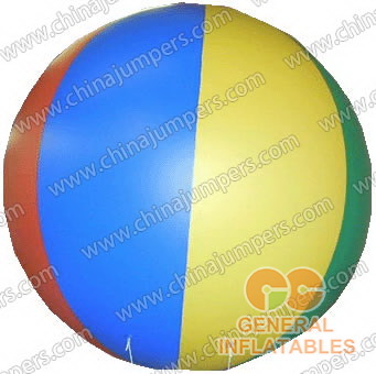 Rainbow inflatable balloon