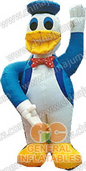 Inflatable cartoon duck on sale