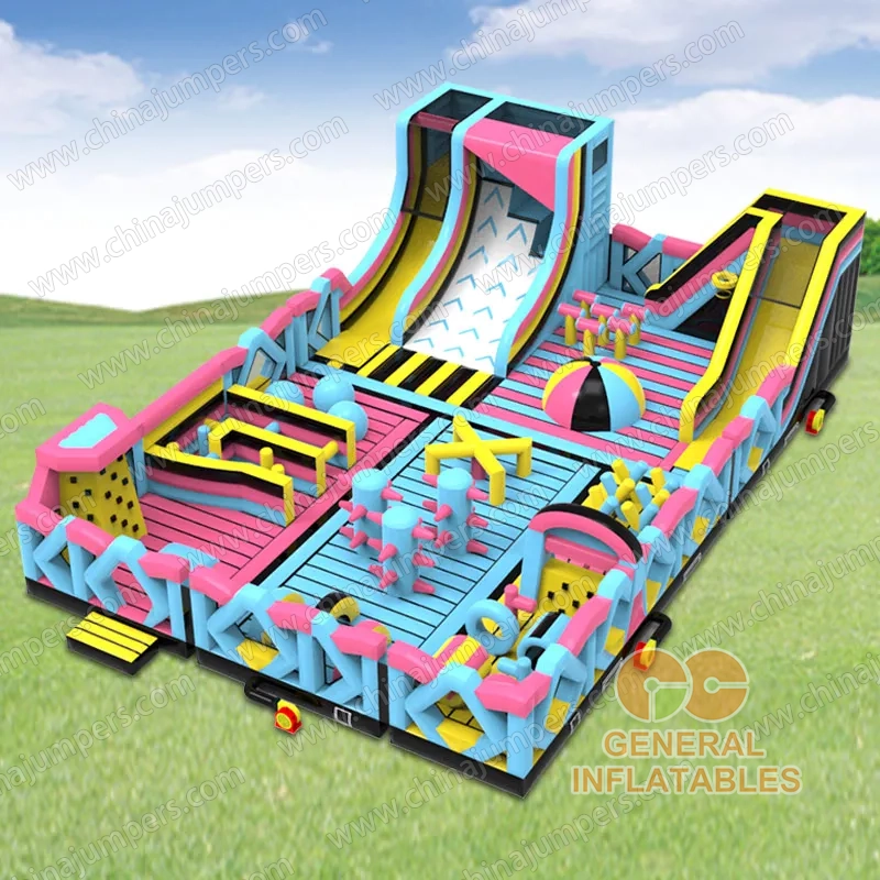Inflatable play park