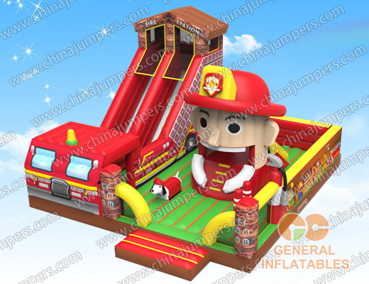 Firestation playground with moving mouth