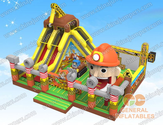 Construction site playground