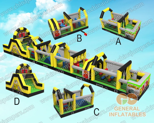 Linear Obstacle course