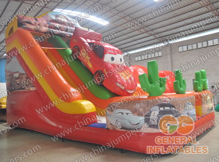 Inflatable cars slides sale
