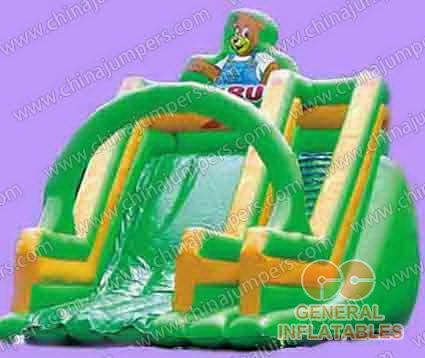 Inflatable winnie slide