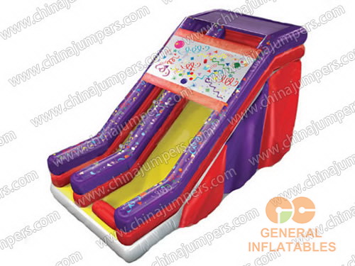 Holiday single lane slide