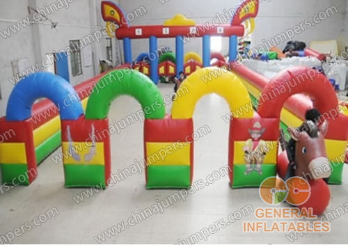 Inflatable Pony-Hop Racer