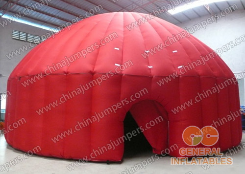 Inflatable Red Dome Tent for Sale