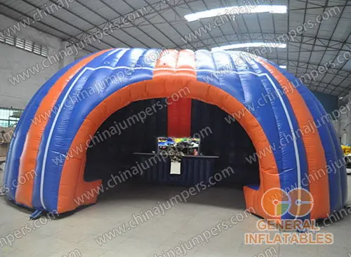 Inflatable booth