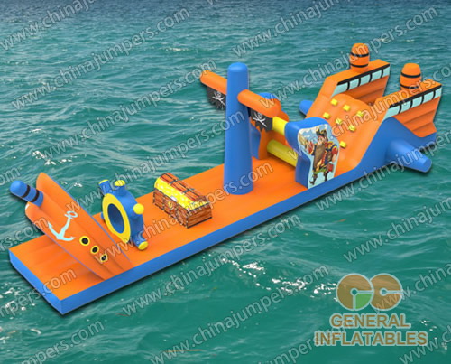 Pirate ship water game