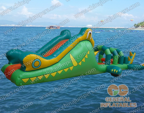 Alligator Water Obstacle Slide