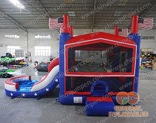 USA inflatable combo
