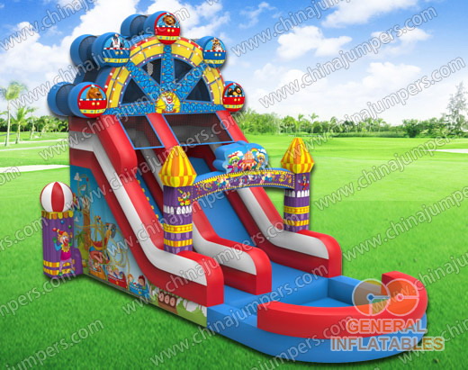 Loggers water slide