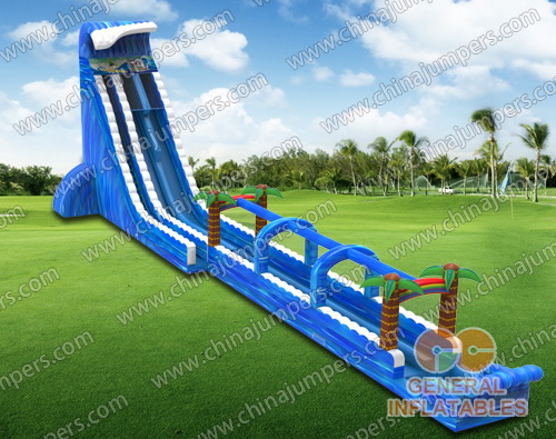 Loggers water slide
