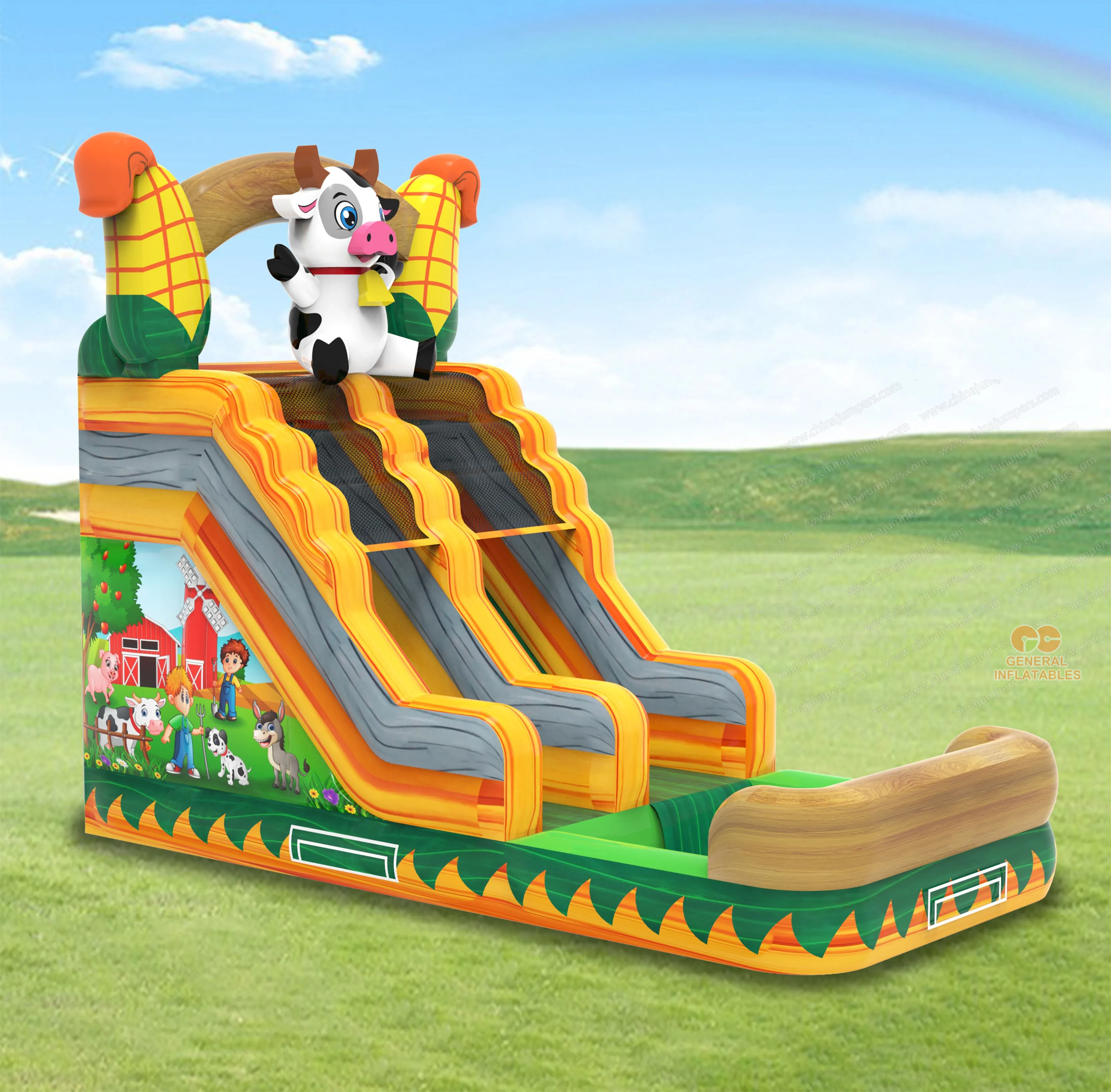 Farm Water Slide